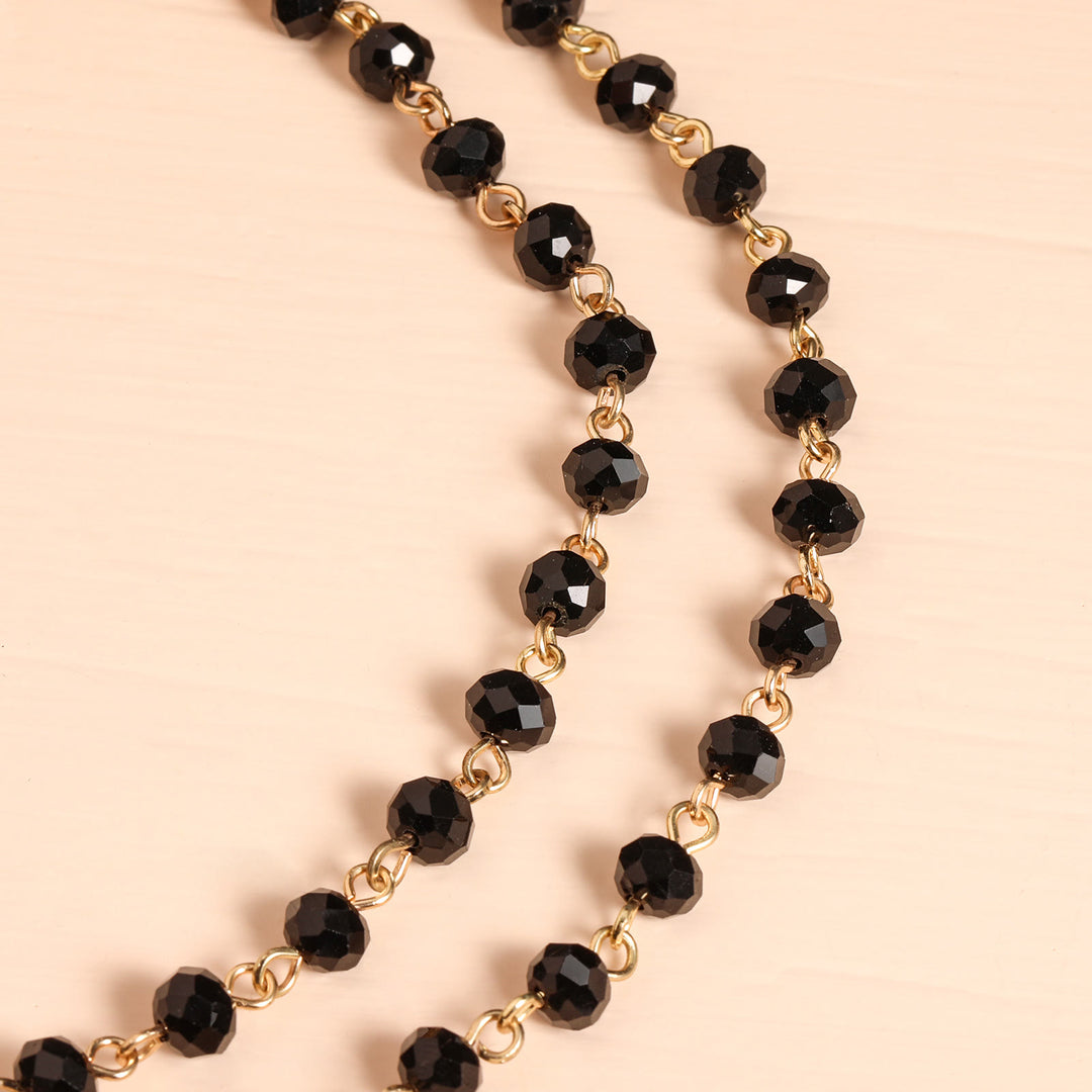 Virgin Mary Medal & Crucifix Pendant Necklace - image 3