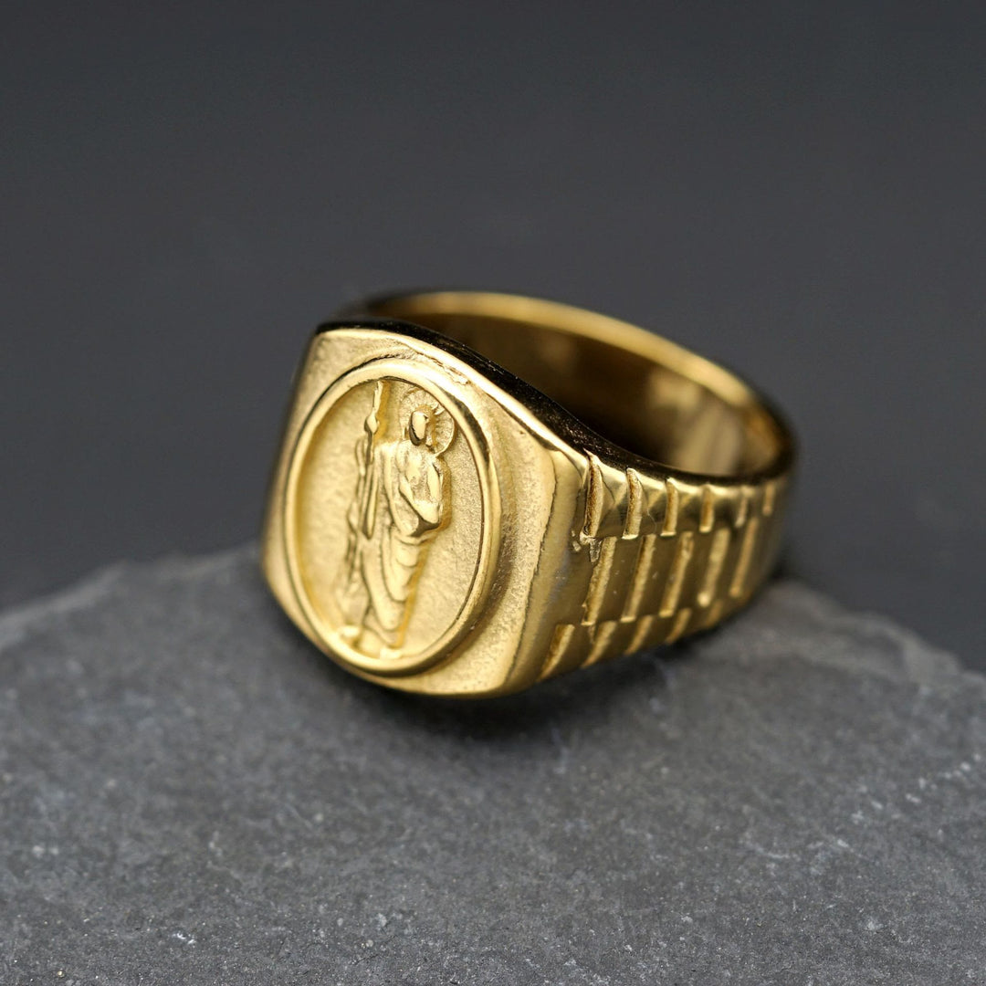 Christianartworkshop Saint Jude Apostle Ring - UK Size Z（US 13） - image 0