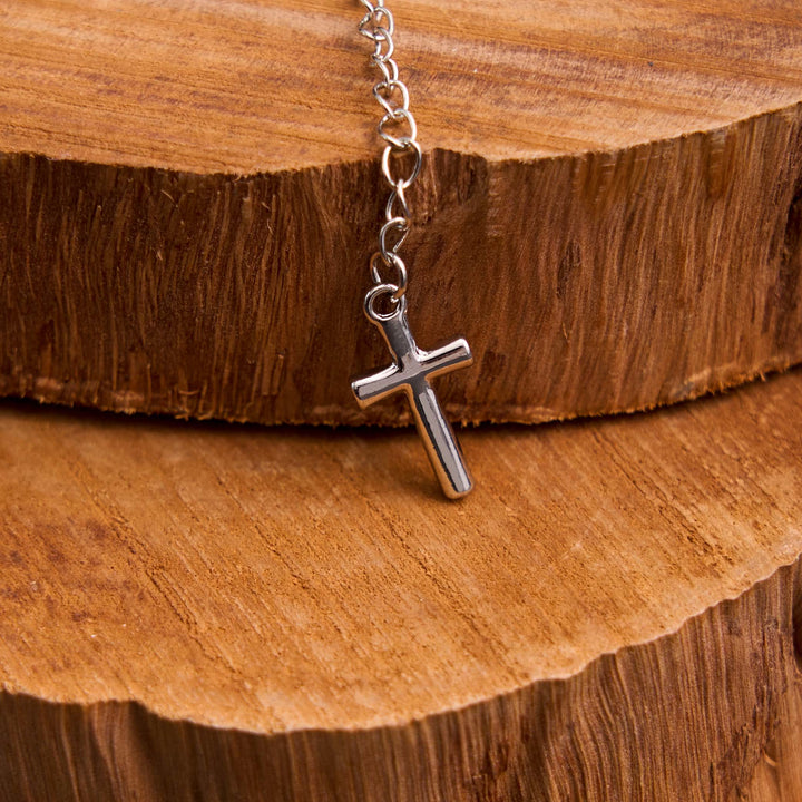 Christianartworkshop Virgin Mary Medal & Cross Adjustable Simple Casual Bracelet - image 3