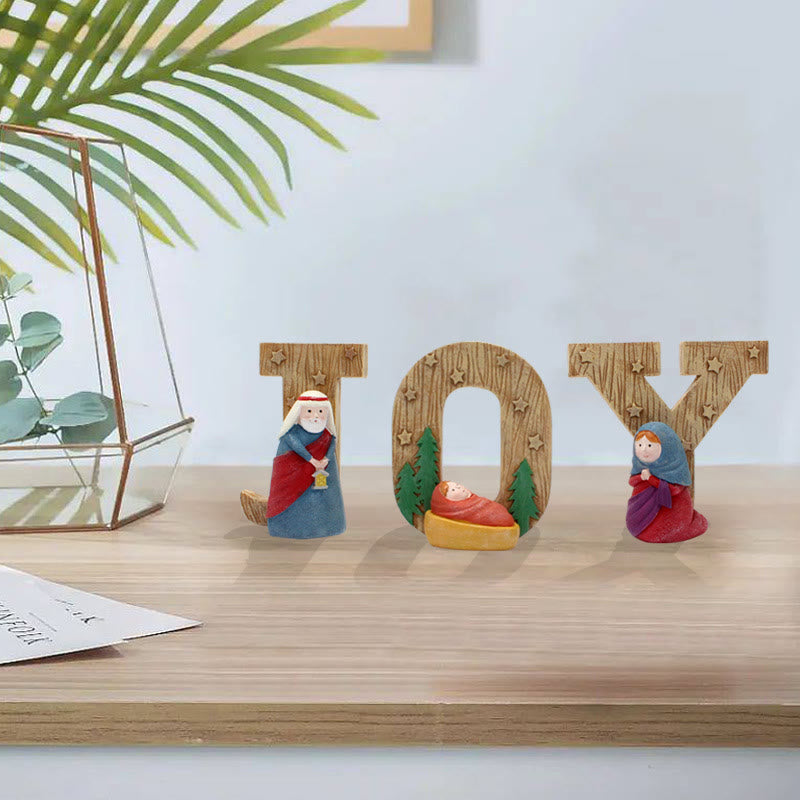 Christianartworkshop Divine Heaven Family Figurine Joy Set - image 3