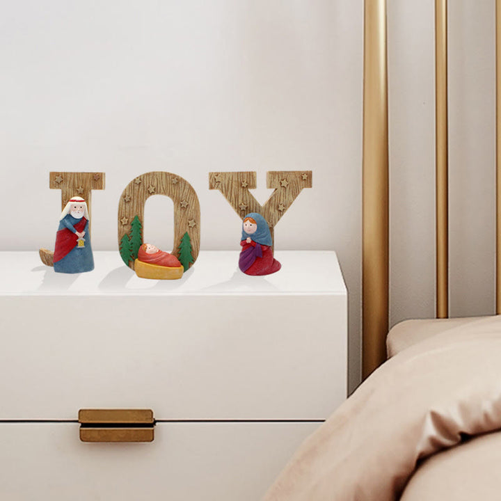 Christianartworkshop Divine Heaven Family Figurine Joy Set - image 4