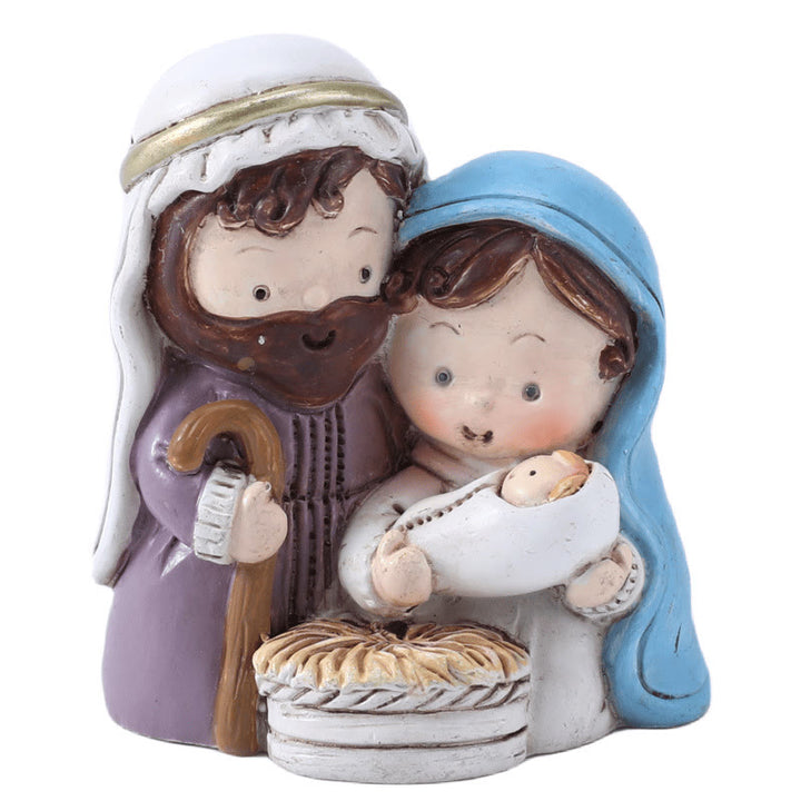 Christianartworkshop Nativity Holy Family Ornaments A - image 2