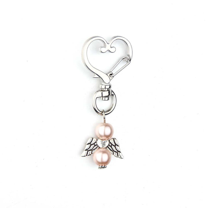 6pcs/Set Angel Wing Pendant Heart Keychain - image 5