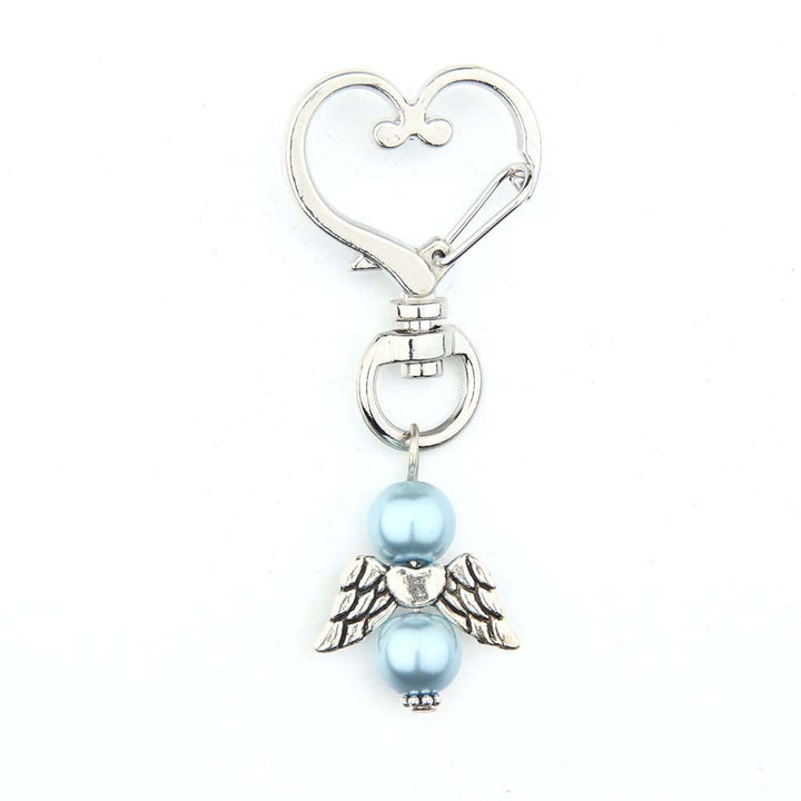 6pcs/Set Angel Wing Pendant Heart Keychain - image 7