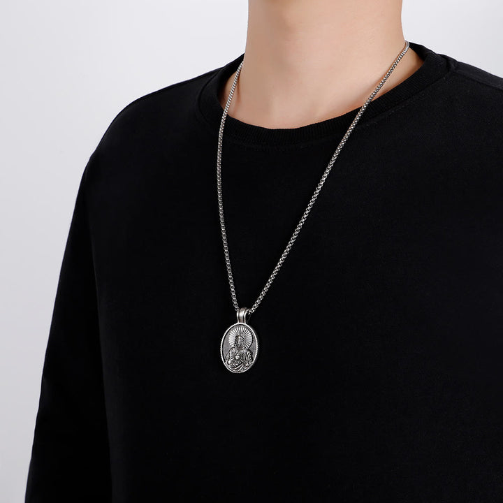Jesus Sacred Heart Christ Necklace - image 3