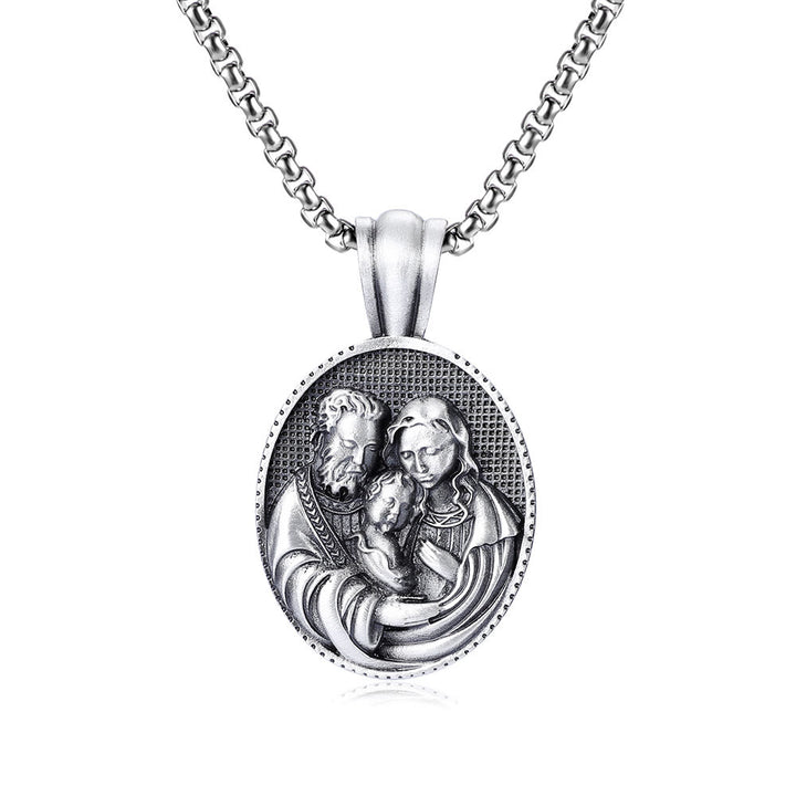 The Holy Family Amulet Necklace - image 5