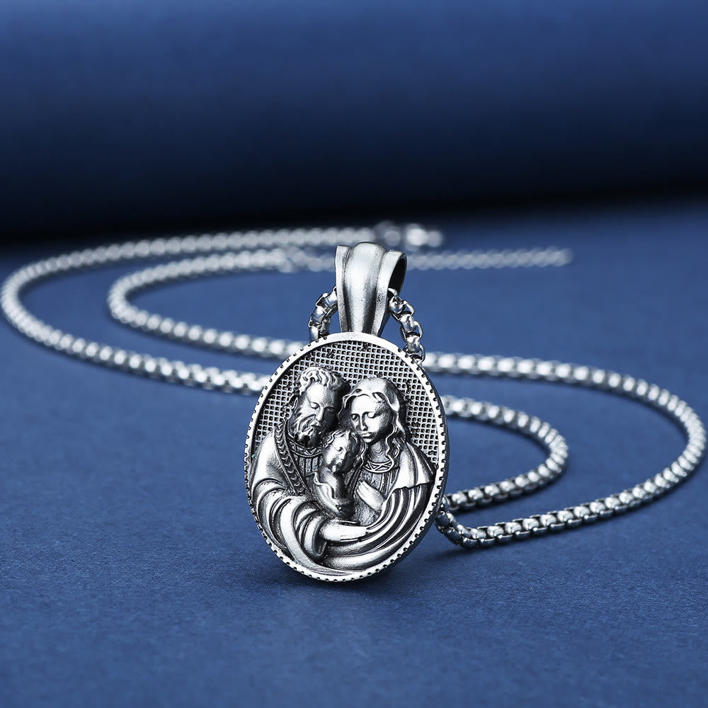 The Holy Family Amulet Necklace - image 2
