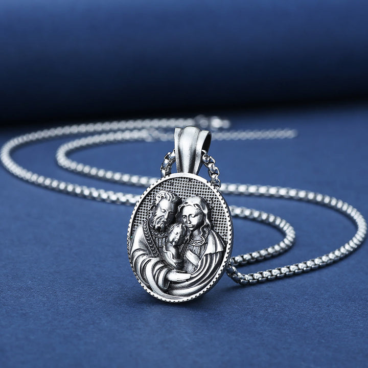 The Holy Family Amulet Necklace - image 2