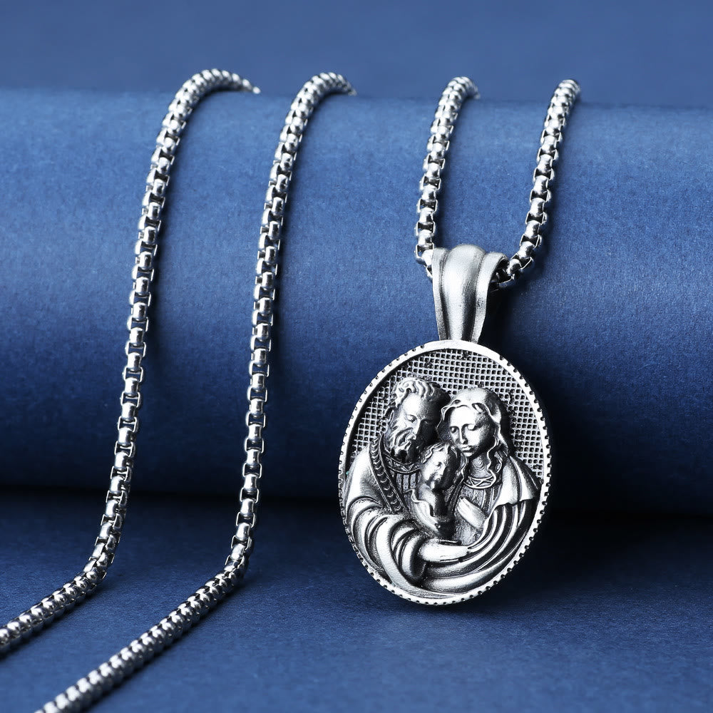 The Holy Family Amulet Necklace - The Holy Family - image 1