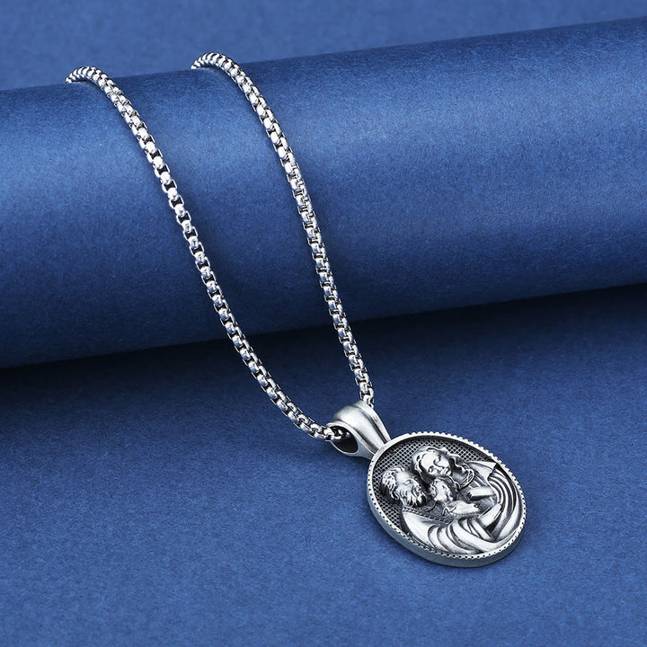 The Holy Family Amulet Necklace - image 4