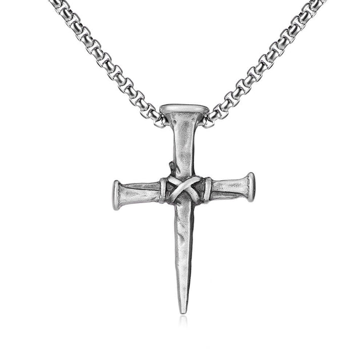 Christ Stigmata Cross Necklace - image 5