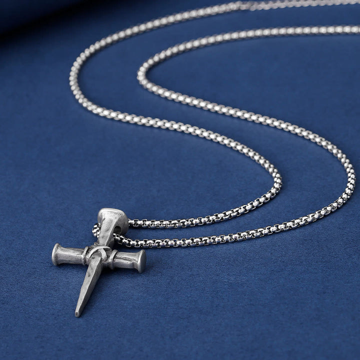 Christ Stigmata Cross Necklace - image 4