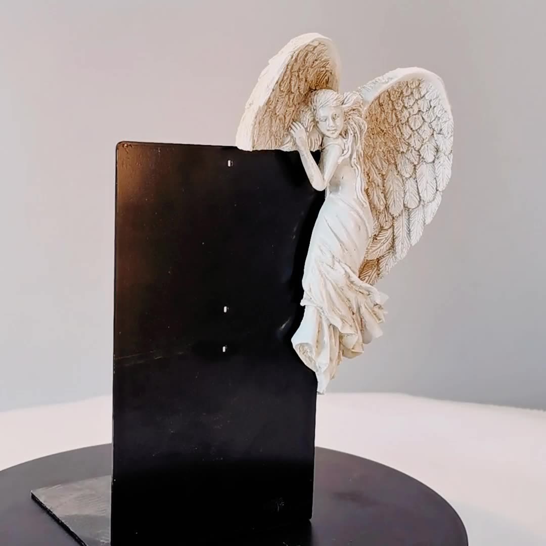 Christianartworkshop 2 Sides Retro Angel Wings Door Frames Decoration Ornaments - image 7