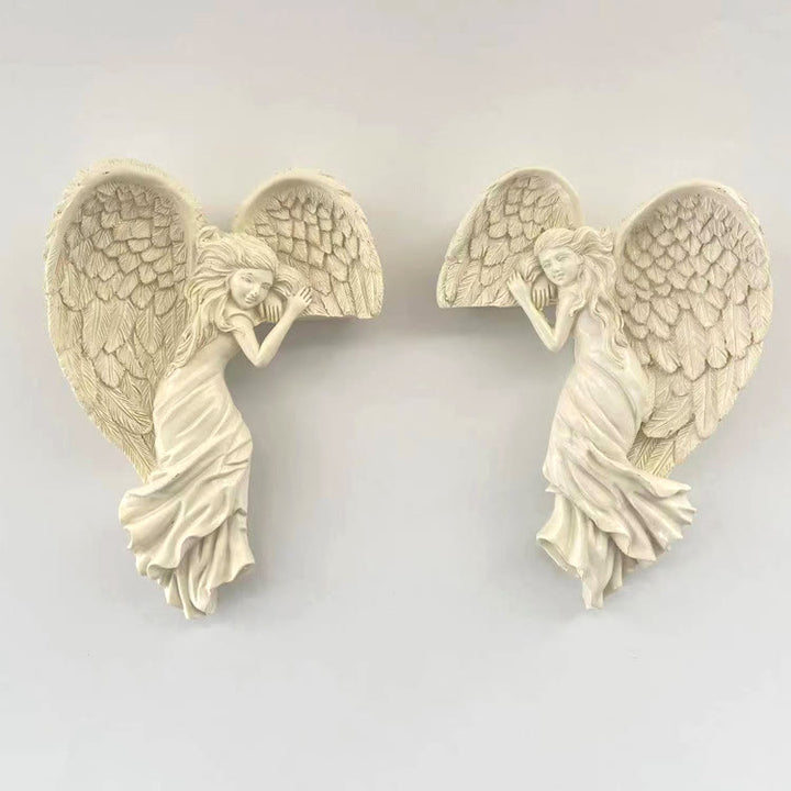 Christianartworkshop 2 Sides Retro Angel Wings Door Frames Decoration Ornaments - image 2