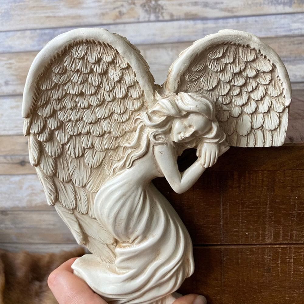 Christianartworkshop 2 Sides Retro Angel Wings Door Frames Decoration Ornaments - image 3