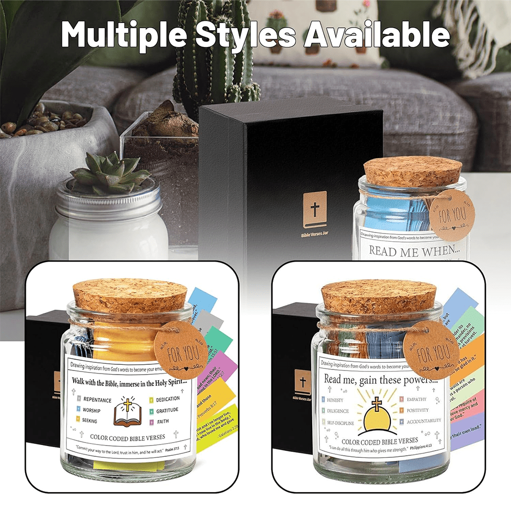 Christianartworkshop Bible Verses in a Jar for Emotion & Feelings - image 8