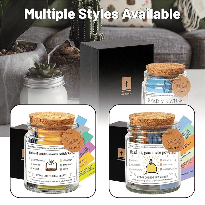 Christianartworkshop Bible Verses in a Jar for Emotion & Feelings - image 8
