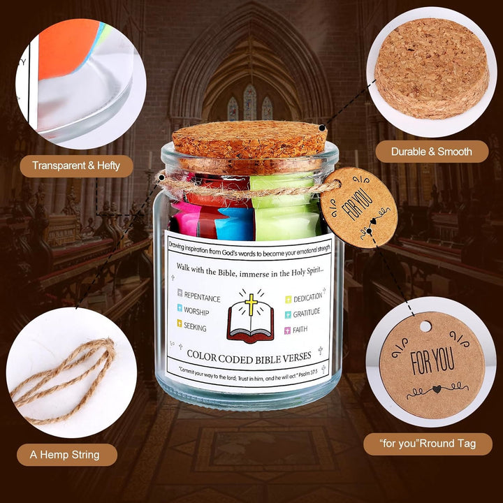 Christianartworkshop Bible Verses in a Jar for Spiritual Feelings - image 8