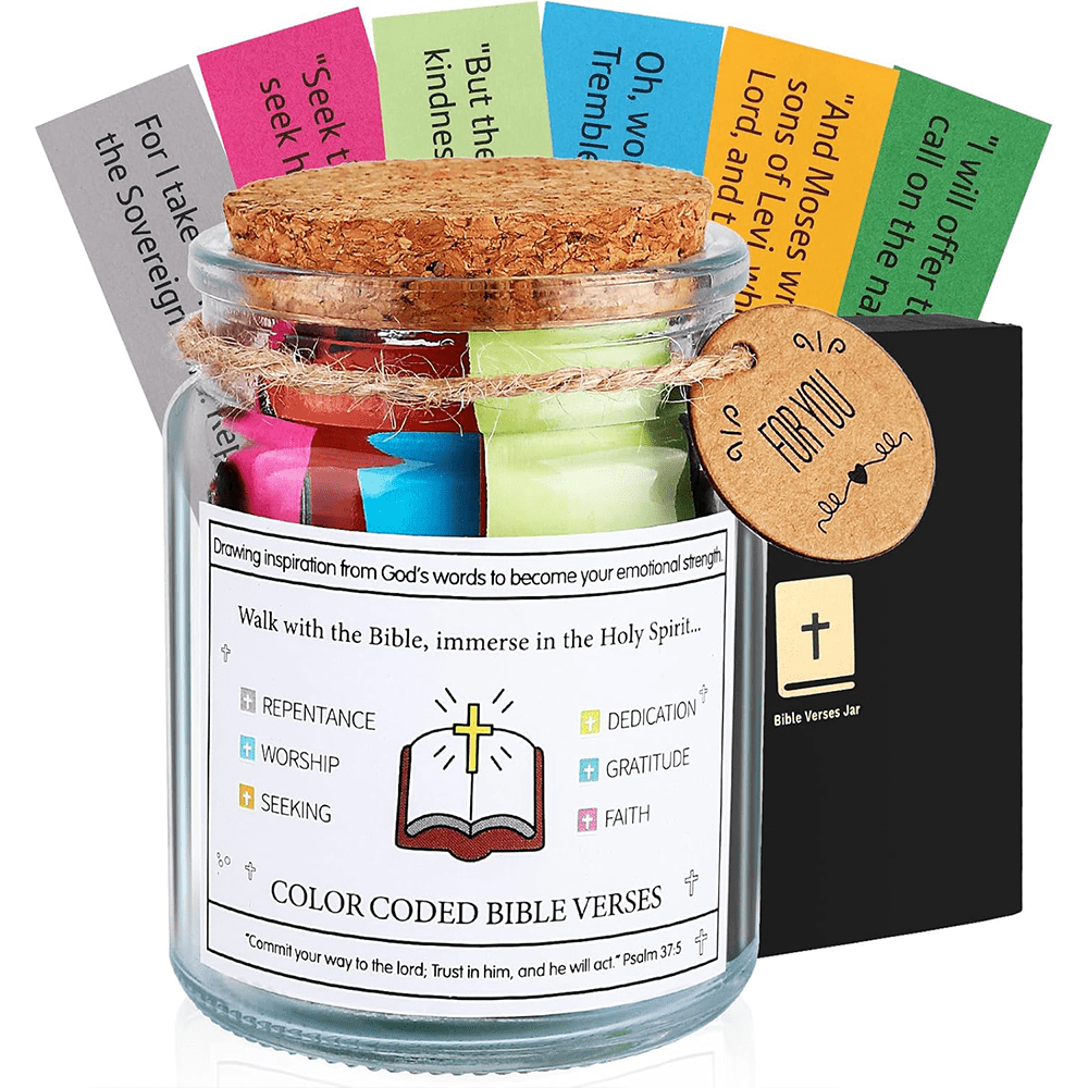 Christianartworkshop Bible Verses in a Jar for Spiritual Feelings - image 2