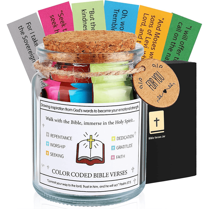 Christianartworkshop Bible Verses in a Jar for Spiritual Feelings - image 2