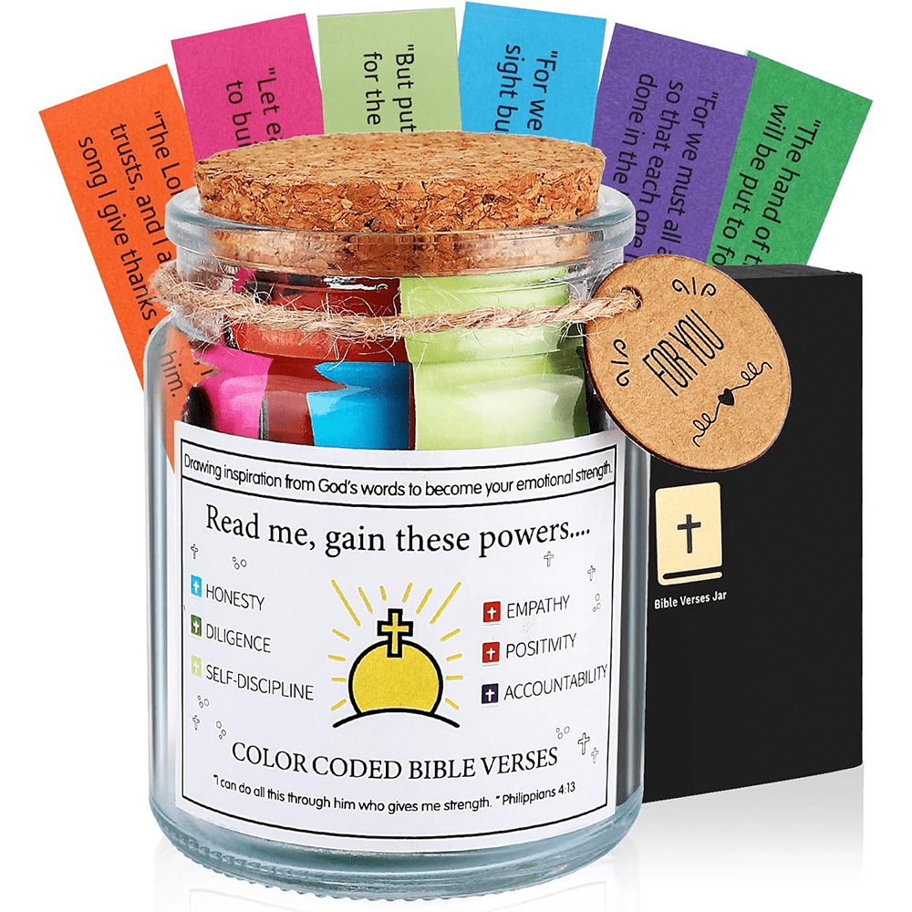 Christianartworkshop Hope Jar Bibles Verse Study Power Supplies - Read me gain these power… - image 1