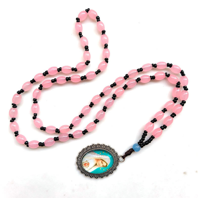 Classic Style 9 Icons of Saints(Jesus & Virgin Mary) Pendant Necklace - image 5