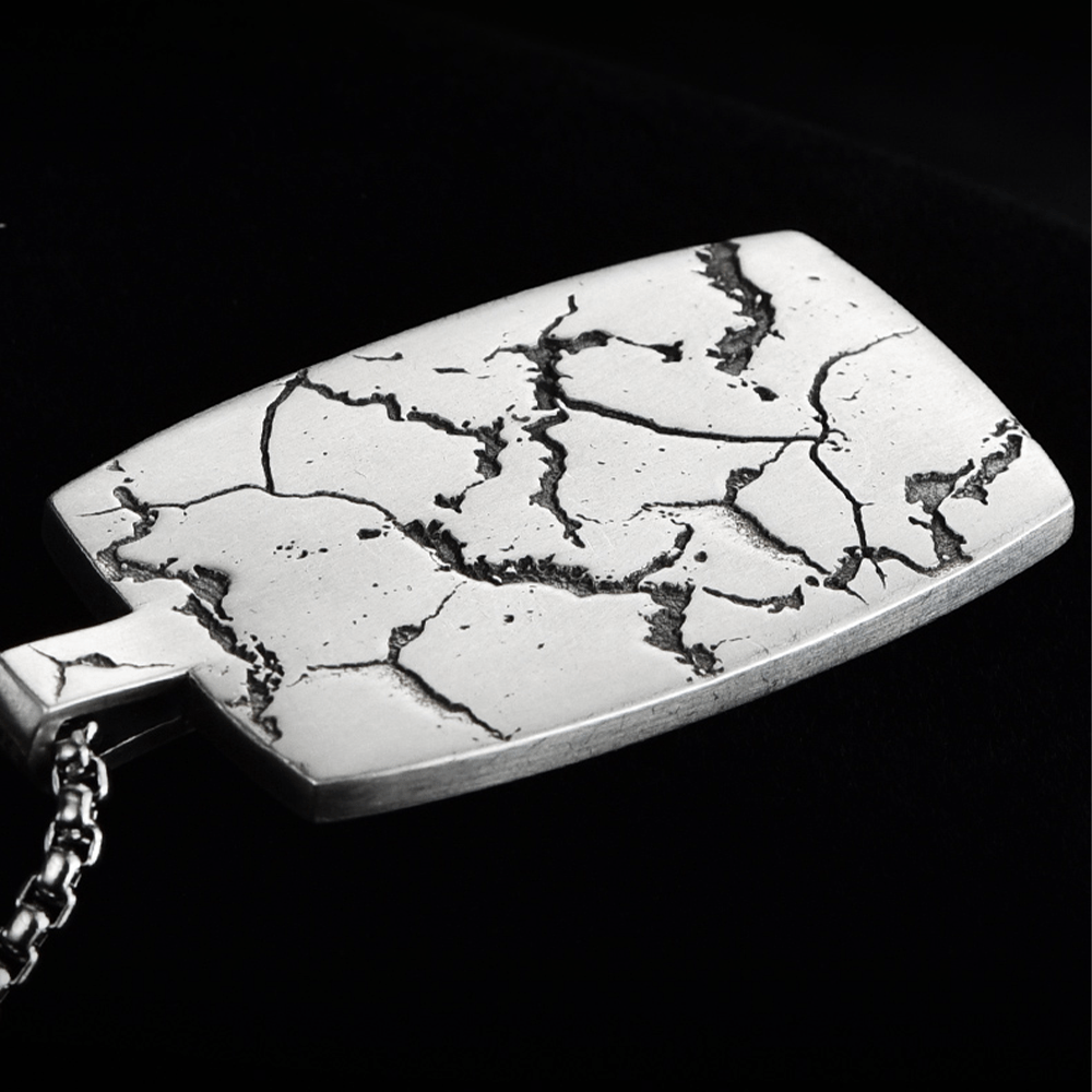 925 Sterling Silver Retro Style Star of Bethlehem Pendant Necklace - image 6