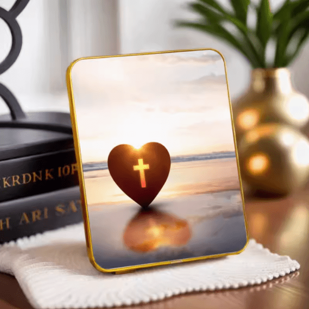 Modern Style Multi-options Cross Decorative Painting Desktop Ornaments - Style 2 - image 2