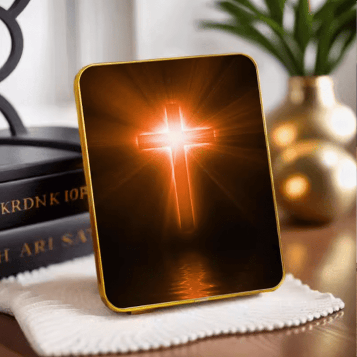 Modern Style Multi-options Cross Decorative Painting Desktop Ornaments - Style 7 - image 7