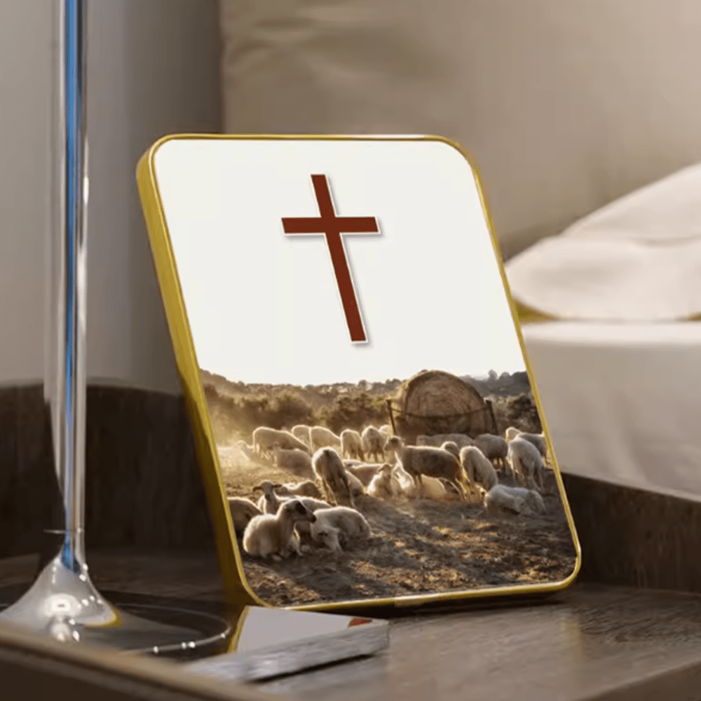 Modern Style Multi-options Cross Decorative Painting Desktop Ornaments - Style 4 - image 4
