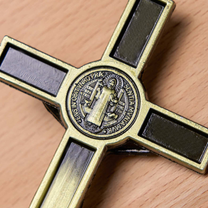 Christian Art Classic Style Silver Bronze Alloy Crucifix Stereoscopic Desktop Ornaments - image 11