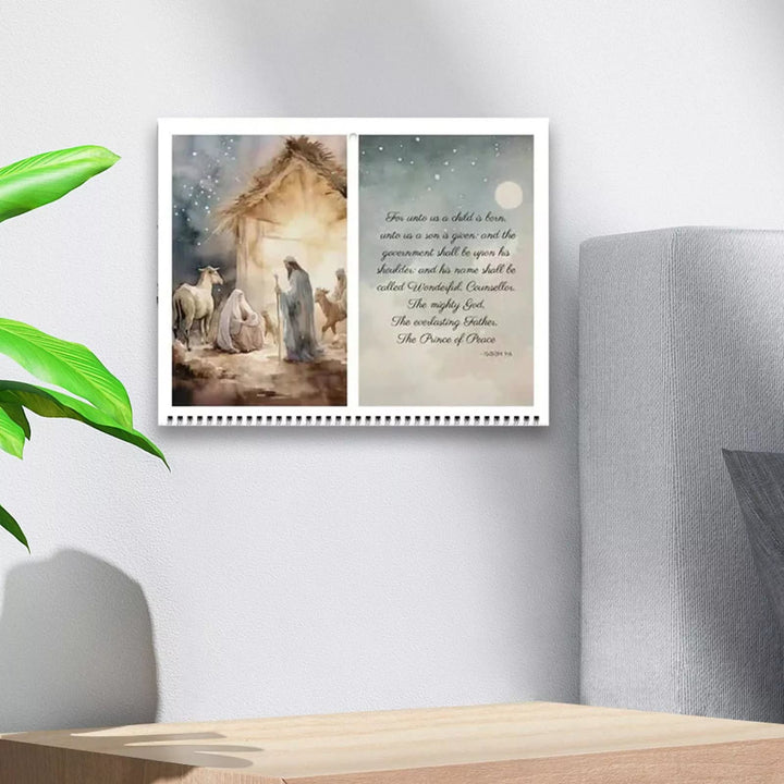 2025 Jesus Christ A Year of Scripture Journey Desk Wall Calendar Ornaments - image 7