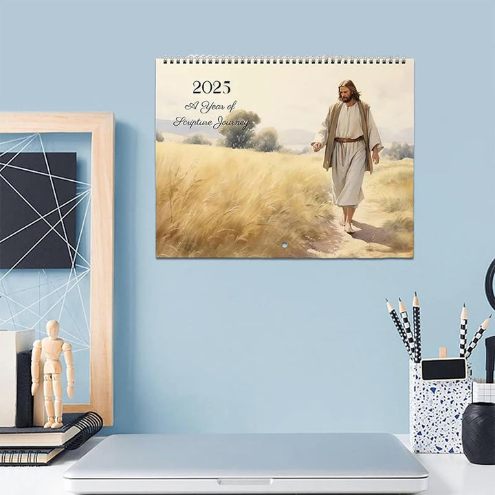 2025 Jesus Christ A Year of Scripture Journey Desk Wall Calendar Ornaments - image 8