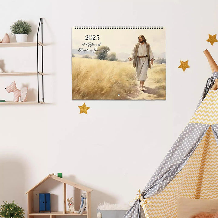 2025 Jesus Christ A Year of Scripture Journey Desk Wall Calendar Ornaments - image 9