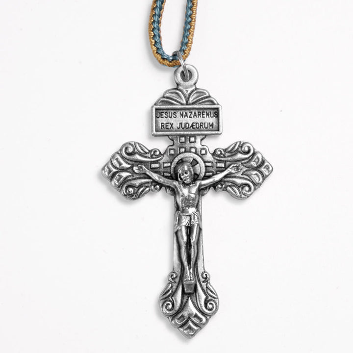 Christianartworkshop Olive Wood Saint Benedict Medal Decade Rosary - image 11