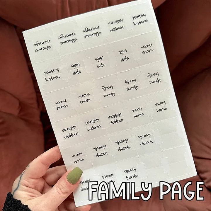 Practical Style Spiritual Feeling Prayer Bible Tabs - image 5