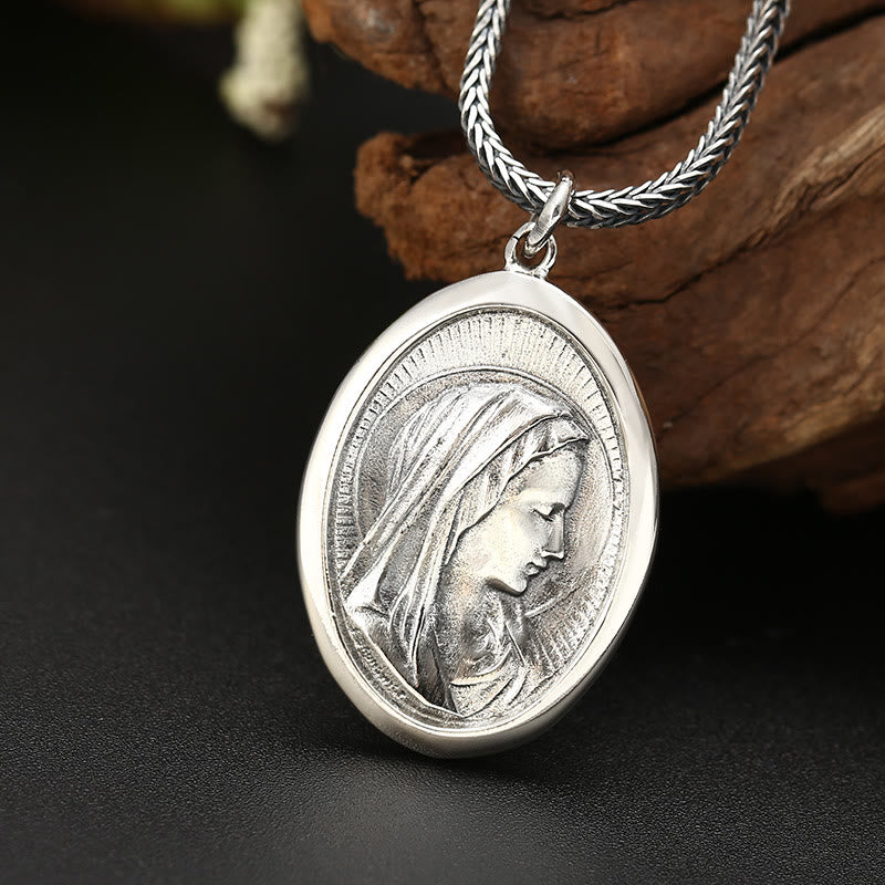 Christianartworkshop Classic Style Virgin Mary Avatar High Quality Pendant Necklace - Virgin Mary - image 1