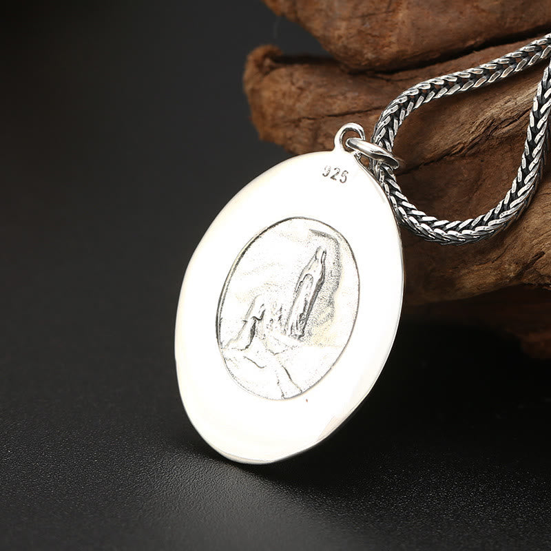 Christianartworkshop Classic Style Virgin Mary Avatar High Quality Pendant Necklace - image 1