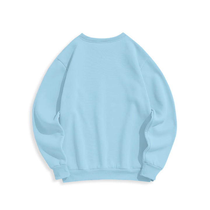 Classic Style My Identity Is In Jesus Christ Cross Fleece Lined Polyester Sweatshirt