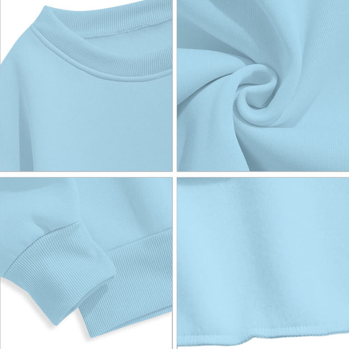 Christianartworkshop Quotation Style He Left the Ninety-Nine Fleece Lined Polyester Sweatshirt - image 29