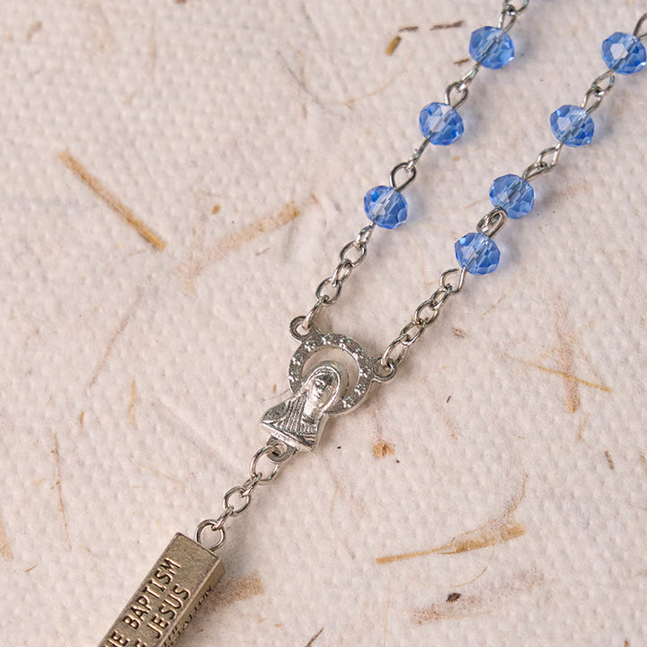 Christianartworkshop The Mysteries Rosary Engraved Mystery Bar - image 13