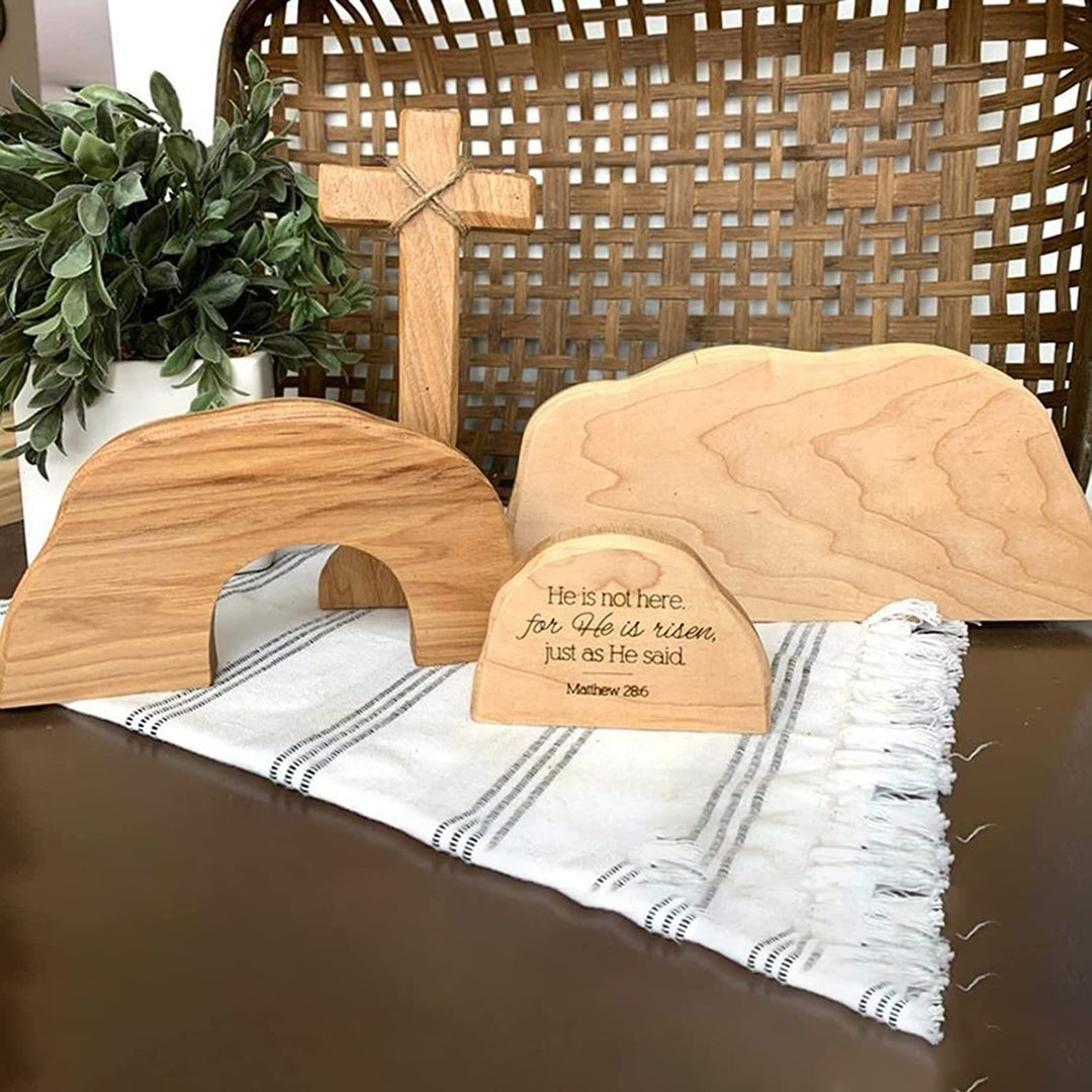 Christianartworkshop Classic Style The Empty Tomb Resurrection Scene Desktop Decorations Ornament - image 2