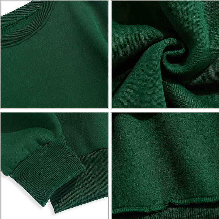 Modern Style Prayer Connection To God Fleece Lined Polyester Sweatshirt