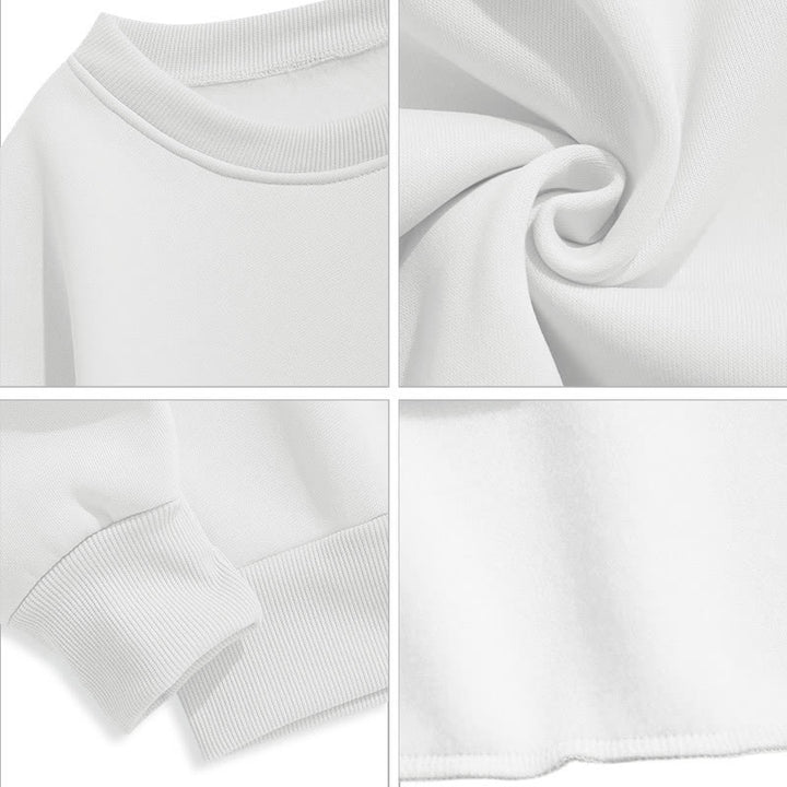 Classic Style Holy Spirit Flying Dove Fleece Lined Polyester Sweatshirt