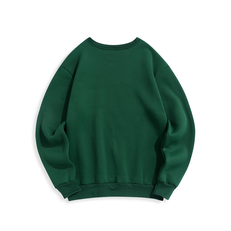 Christianartworkshop Quotation Style Faith Over Fear Lamb Fleece Lined Polyester Sweatshirt - image 21