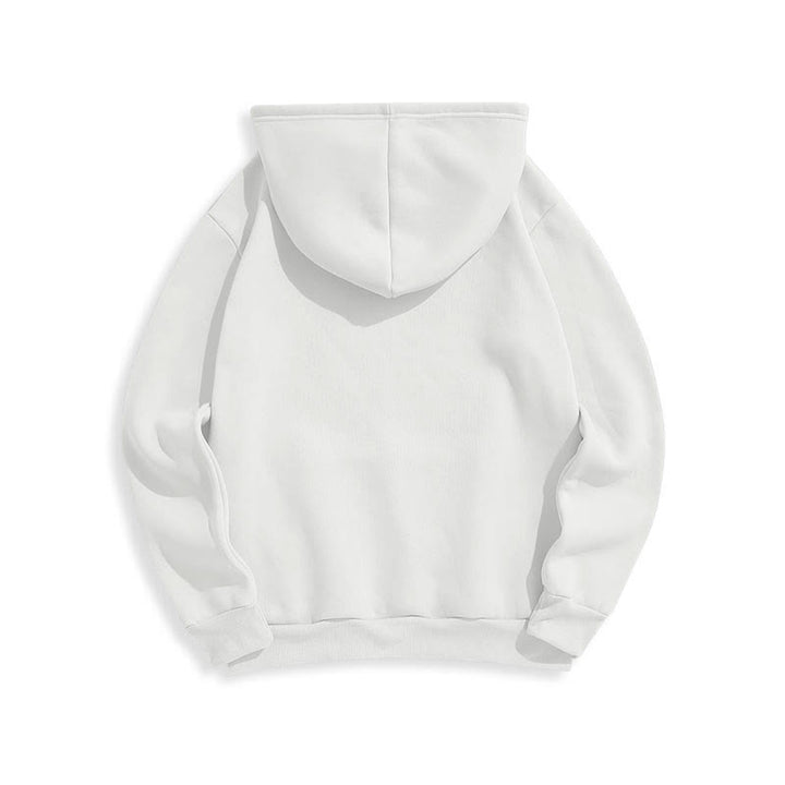 Modern Style Prayer Connection To God Fleece Lined Polyester Hoodie