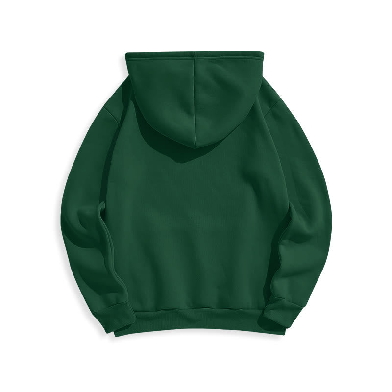 Modern Style Prayer Connection To God Fleece Lined Polyester Hoodie
