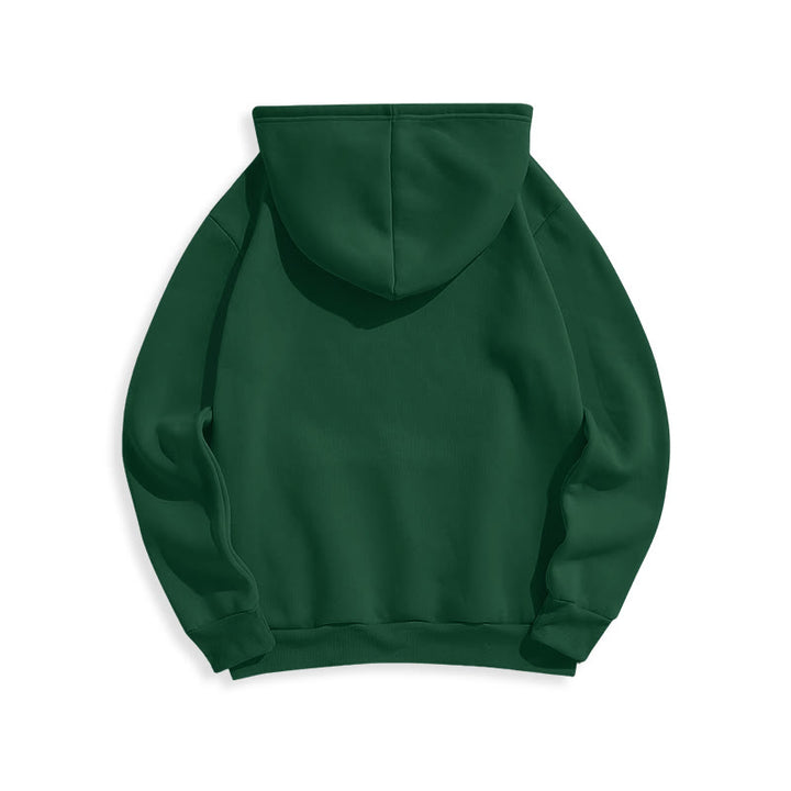 Modern Style Prayer Connection To God Fleece Lined Polyester Hoodie