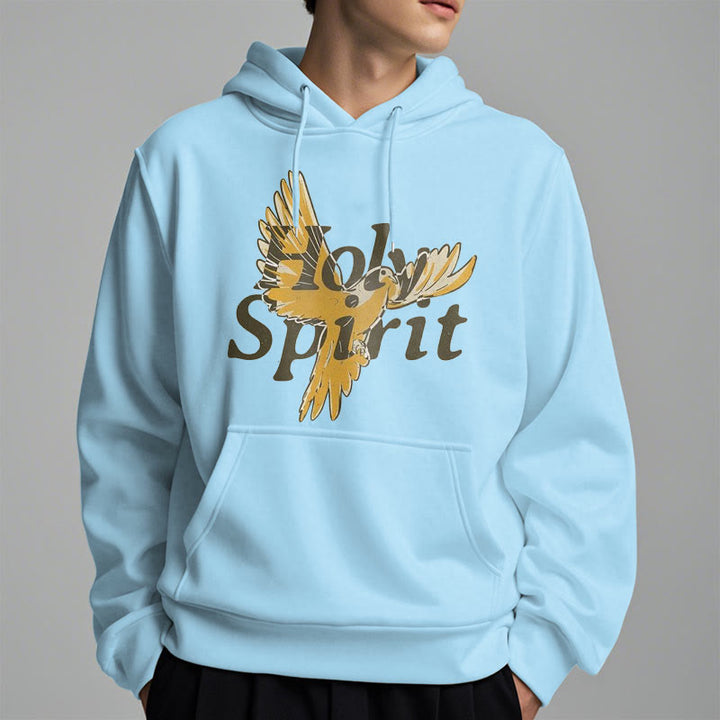 Classic Style Holy Spirit Flying Dove Fleece Lined Polyester Hoodie - image 27