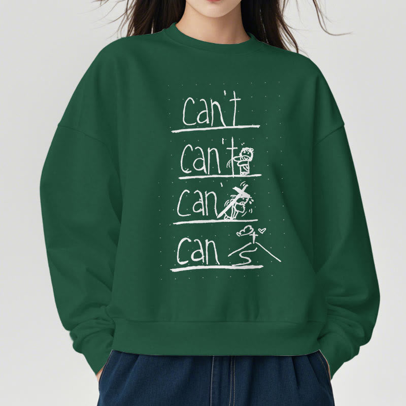 Minimalist Style Redemption Through Jesus Sacrifice Fleece Lined Polyester Sweatshirt - image 15